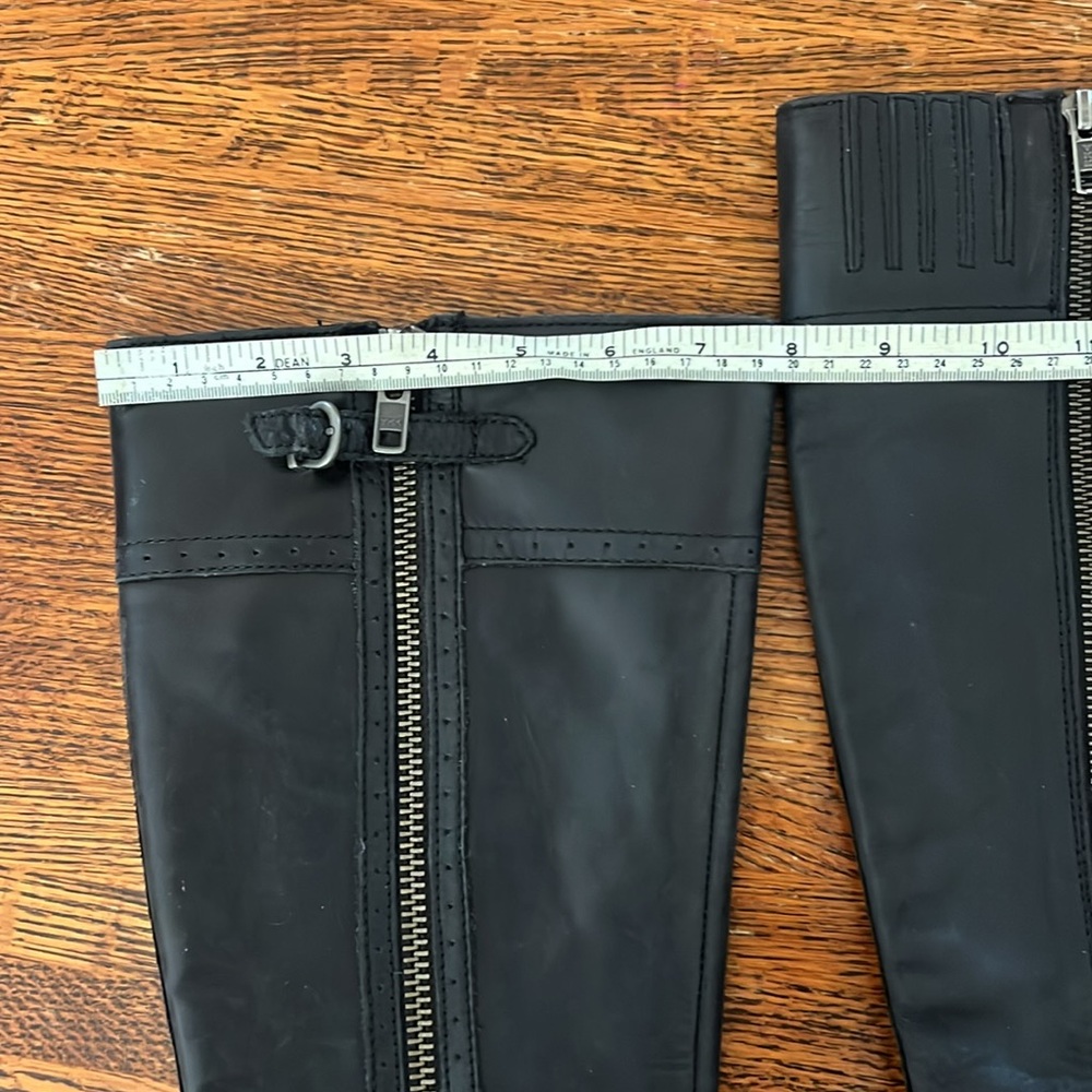 Born Riding Boot Black Size 7.5 + 2” Heels - Picture 7 of 15